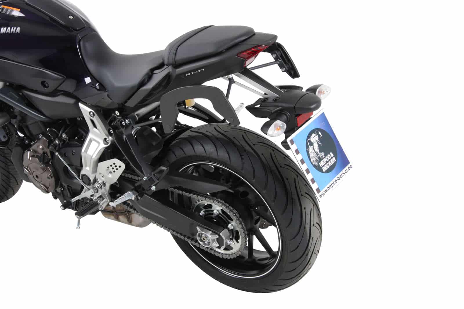 C-Bow Seitenträger anthrazit für Yamaha MT-07 (2014-2017)