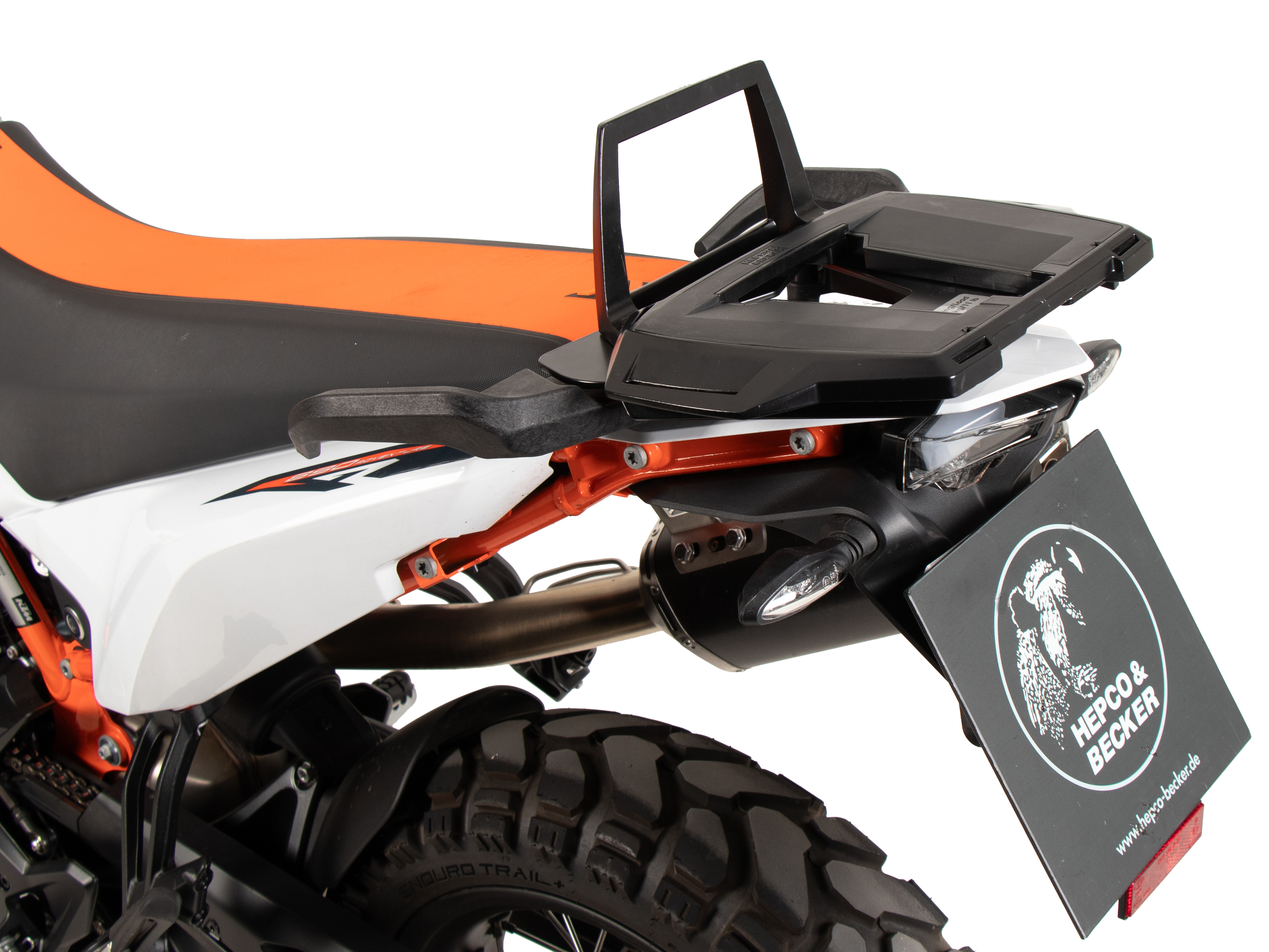 Alurack Topcaseträger schwarz für KTM 790 Adventure (2024-)