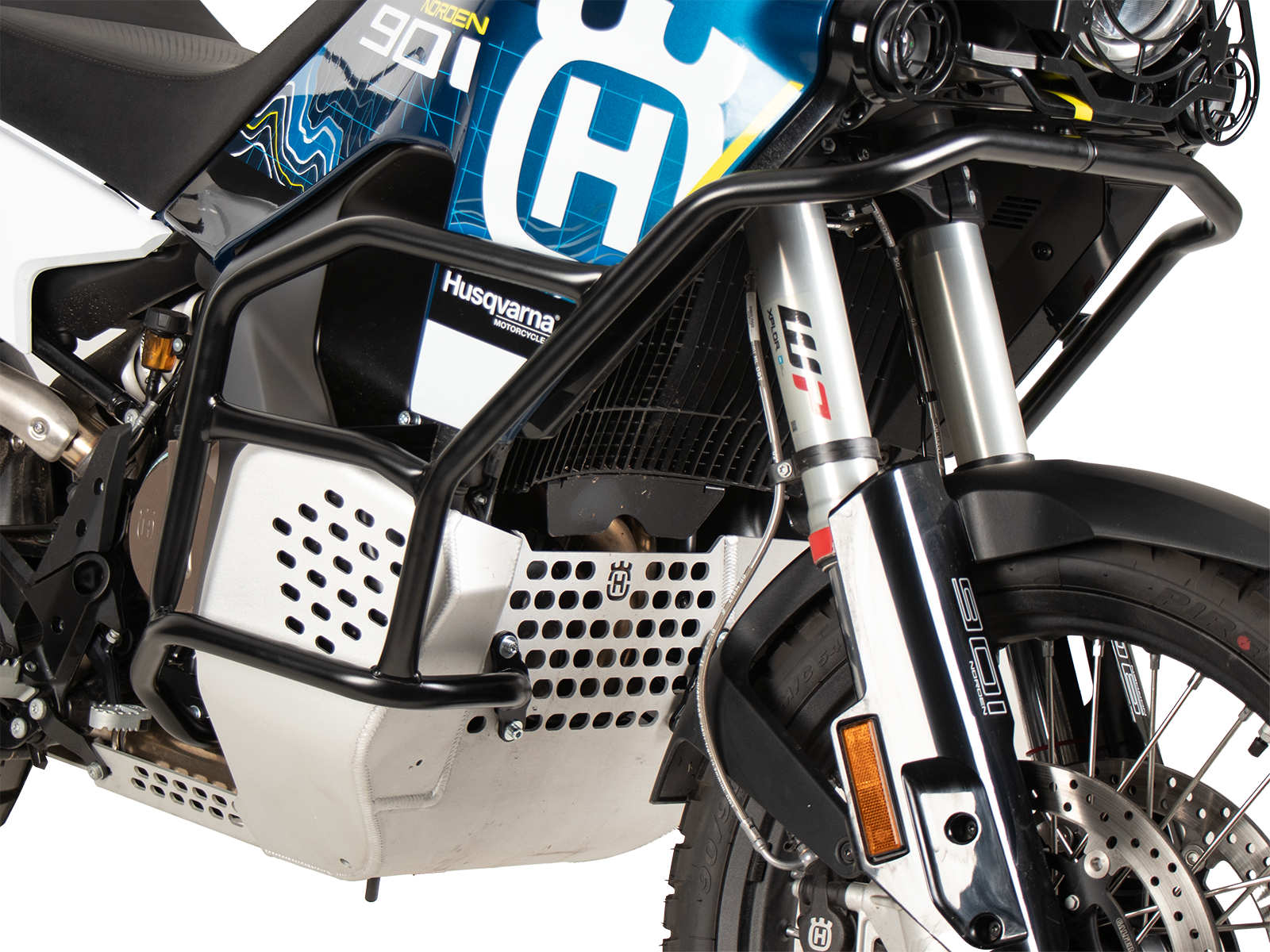 Motorschutzbügel "Solid" gelb für Husqvarna Norden 901 / Expedition (2022-)
