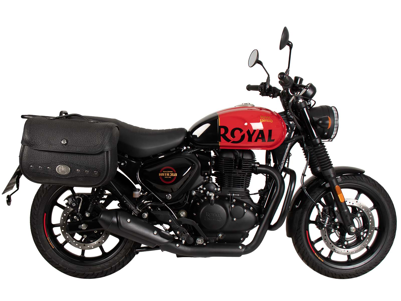 C-Bow Seitenträger schwarz für Royal Enfield Hunter 350 (2023-)