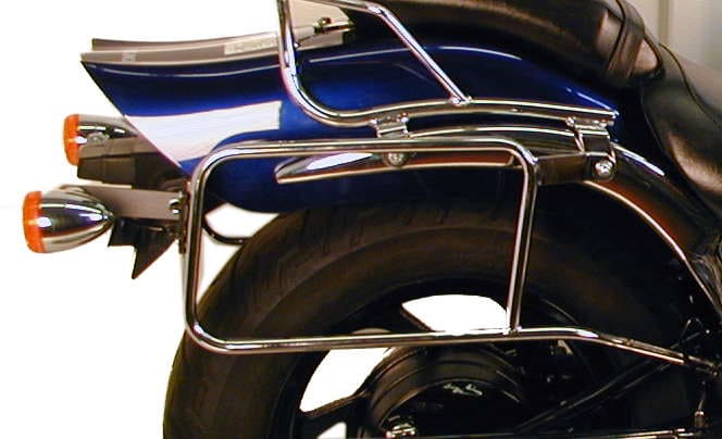 Seitenkofferträger festverschraubt chrom für Suzuki M 800 Intruder (2005-2009)