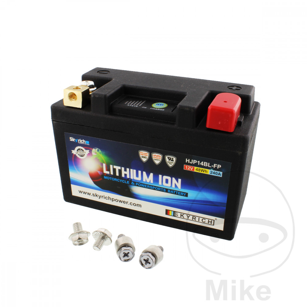1000_7070133ogDaehRtyV48i Batterie Moto HJP14BL-FP Skyrich Lithium-Ion