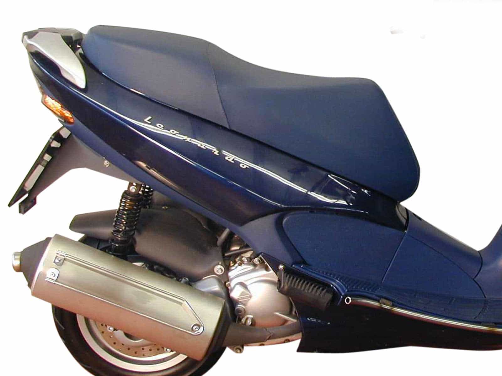 Rohrgepäckbrücke silber für Aprilia Leonardo 250 (1999-2001)