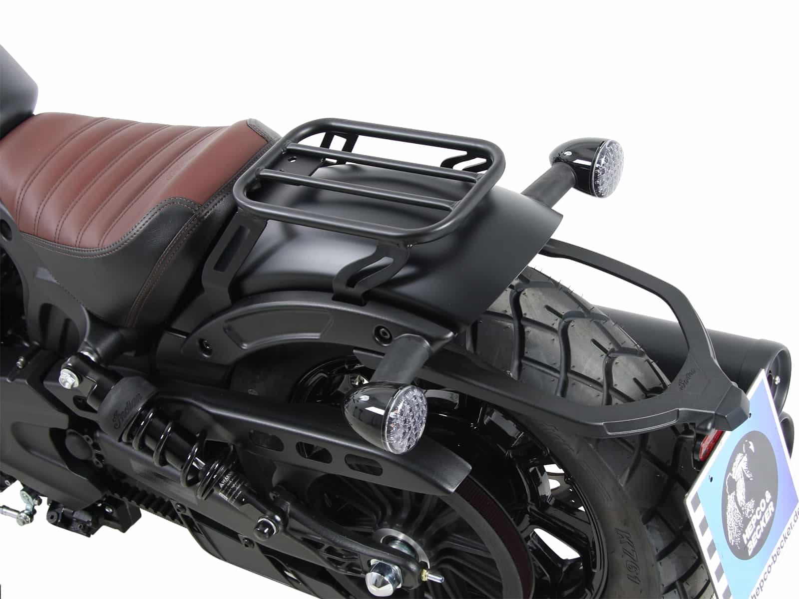 Solorack ohne Rückenlehne schwarz für Indian Scout Bobber / Sixty / Twenty (2017-2024)
