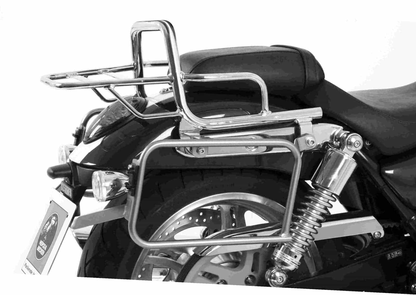 Rohrgepäckbrücke Topcaseträger schwarz für Triumph Thunderbird 1600/1700/Storm/Commander (2009-2018)