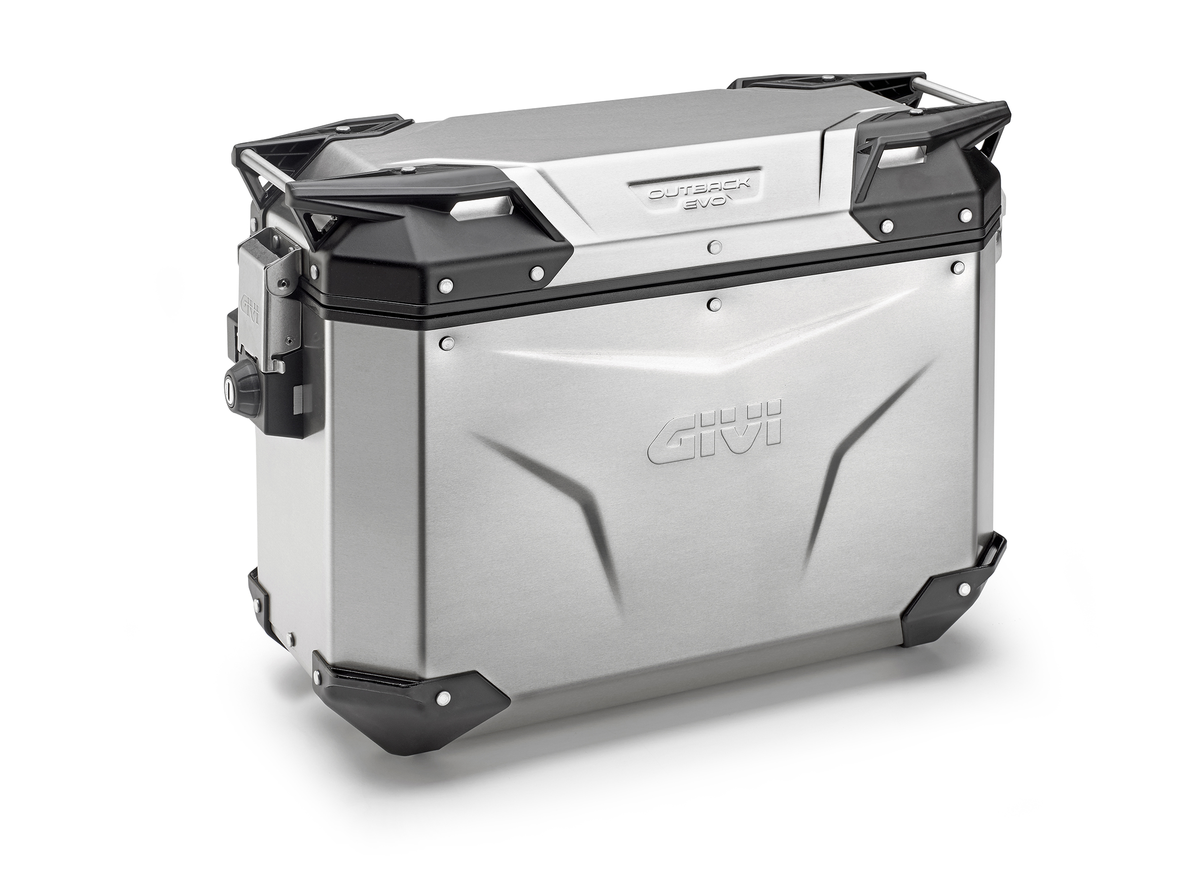 Alu-Seitenkoffer Trekker Outback Evo 37 - rechts - Alu / 37 Liter / Max Zuladung 10 kg