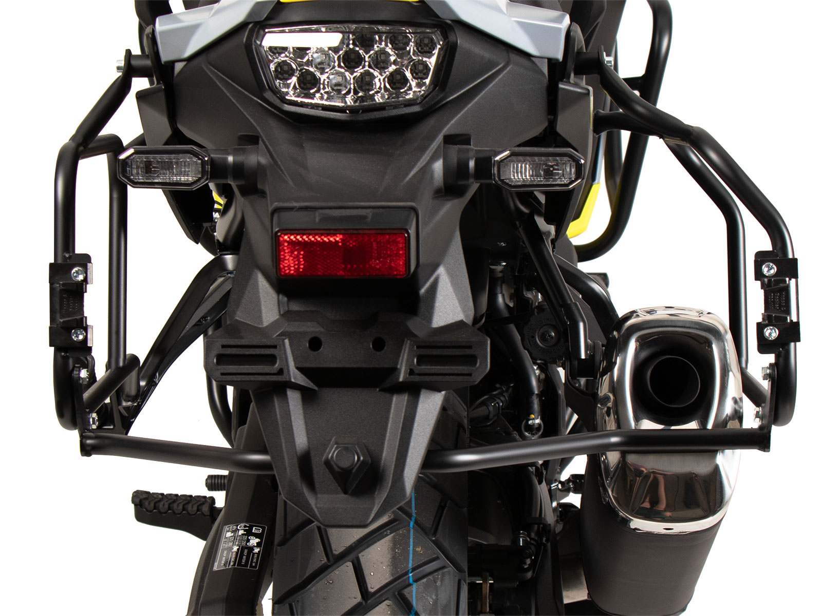 Seitenkofferträger Cutout schwarz für Xplorer Cutout Koffer 37/40 für Suzuki V-Strom 800 DE (2023-)