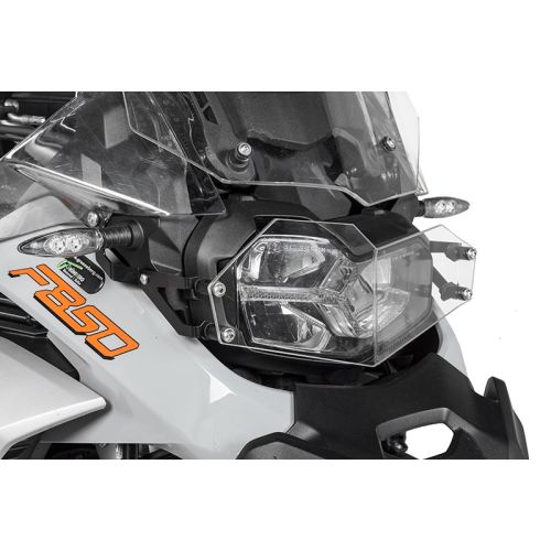 Headlight Protection Makrolon Quick Release BMW F850GS Adventure *OFFROAD USE ONLY*