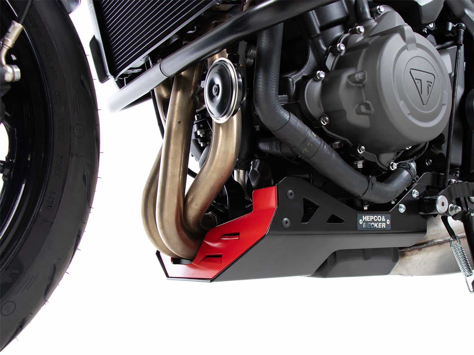 Bugspoiler rot/schwarz für Triumph Trident 660 (2021-2024)