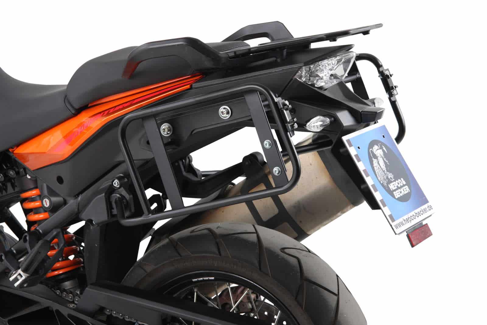 Seitenkofferträger asymmetrisch Lock-it schwarz für KTM 1090 Adventure (2017-2018)