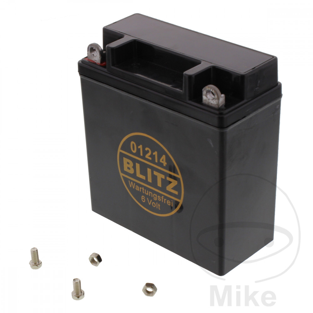 1000_7070045VLnly5RUb0oIp Batterie moto 01214 Gel noir 6V sans couvercle Blitz