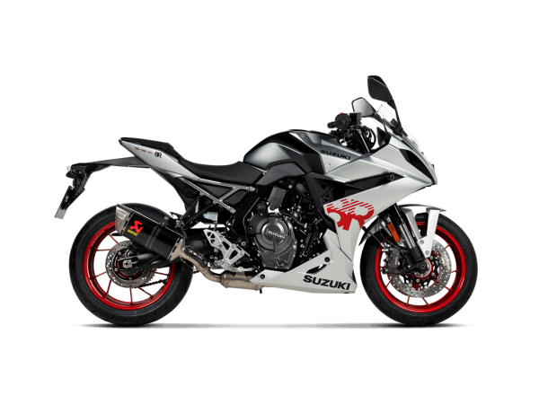Akrapovic Auspuff Komplettanlage Edelstahl SUZUKI GSX-8S / GSX-8R / GSX-8T / TT