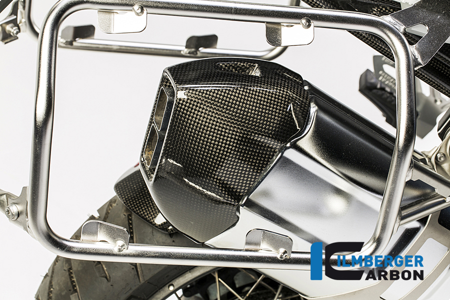 Rear Silencer Protector Carbon - BMW R 1200 GS (LC from 2013)