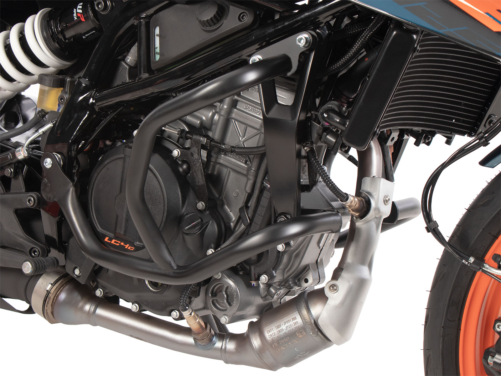 Motorschutzbügel schwarz für KTM 125 Duke (2024-)