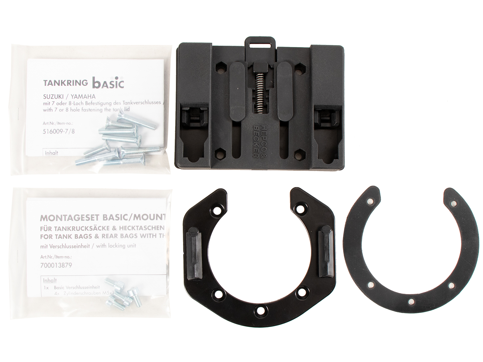 Tankring BASIC inkl. Tankrucksackverschlusseinheit für Suzuki DL 650 V-Strom (2004-2011)