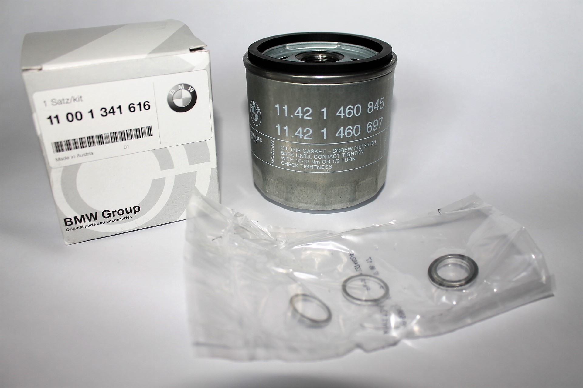 IMG_0008 Kit di riparazione per cambio olio con filtro olio originale BMW R 850 1100 1150 R RS RT GS R1200C