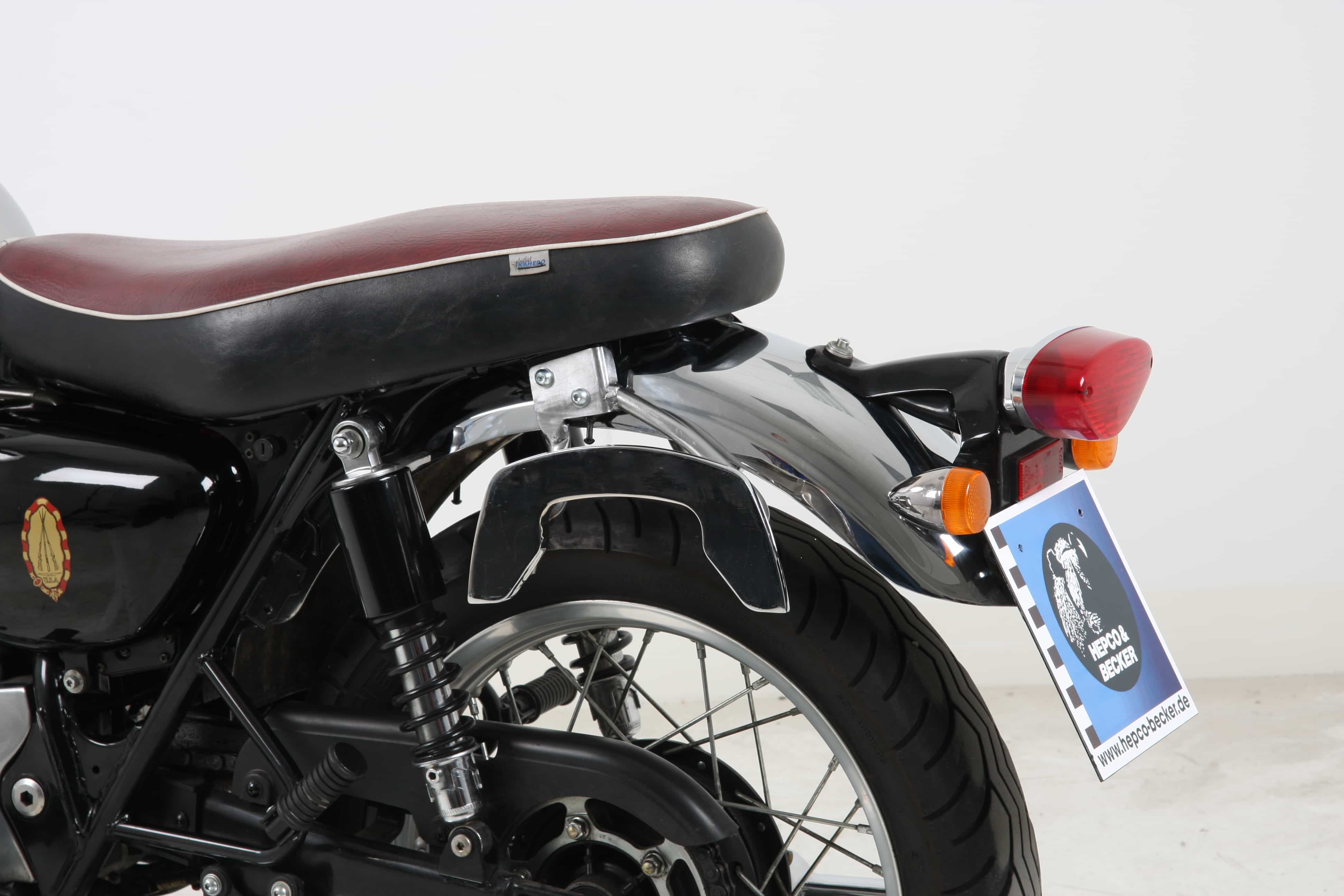C-Bow Seitenträger chrom für Kawasaki W 650 (1999-2006)/W 800 (2011-2016)