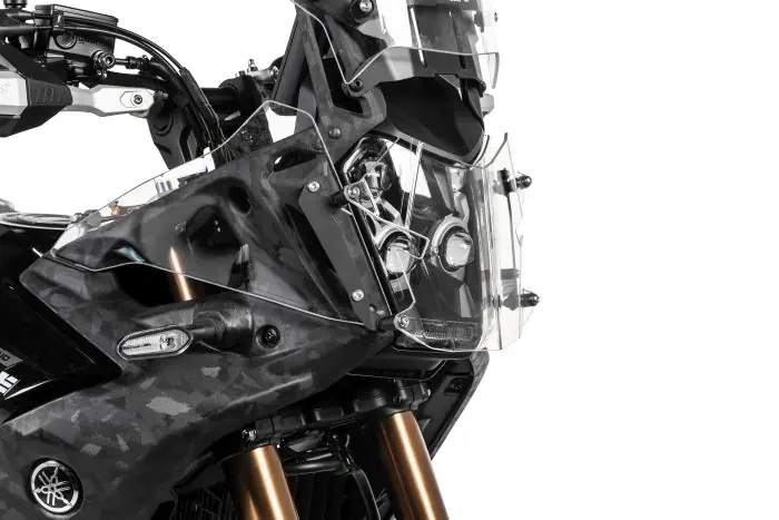 Protección de faro Makrolon con cierre rápido para Yamaha Tenere 700 World Raid *USO OFFROAD SOLAMENTE