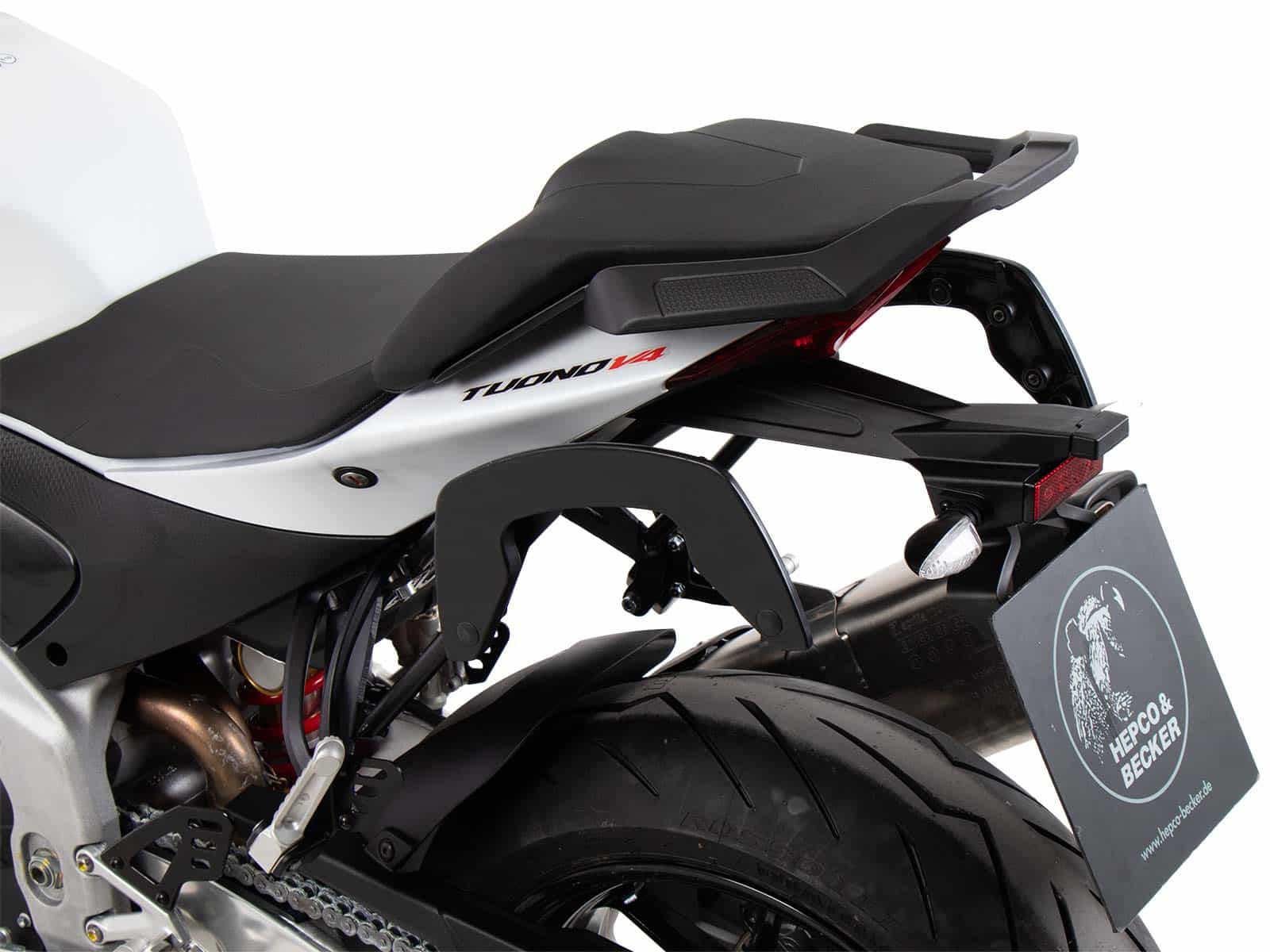 C-Bow Seitenträger schwarz für Aprilia Tuono V4 (2021-2024) C-Bow Seitenträger schwarz für Aprilia Tuono V4 (2021-2024)