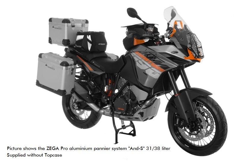 ZEGA Pro Koffersystem für KTM 1050 Adventure/ 1090 Adventure/ 1290 Super Adventure/1190 Adventure/ 1190 Adventure R