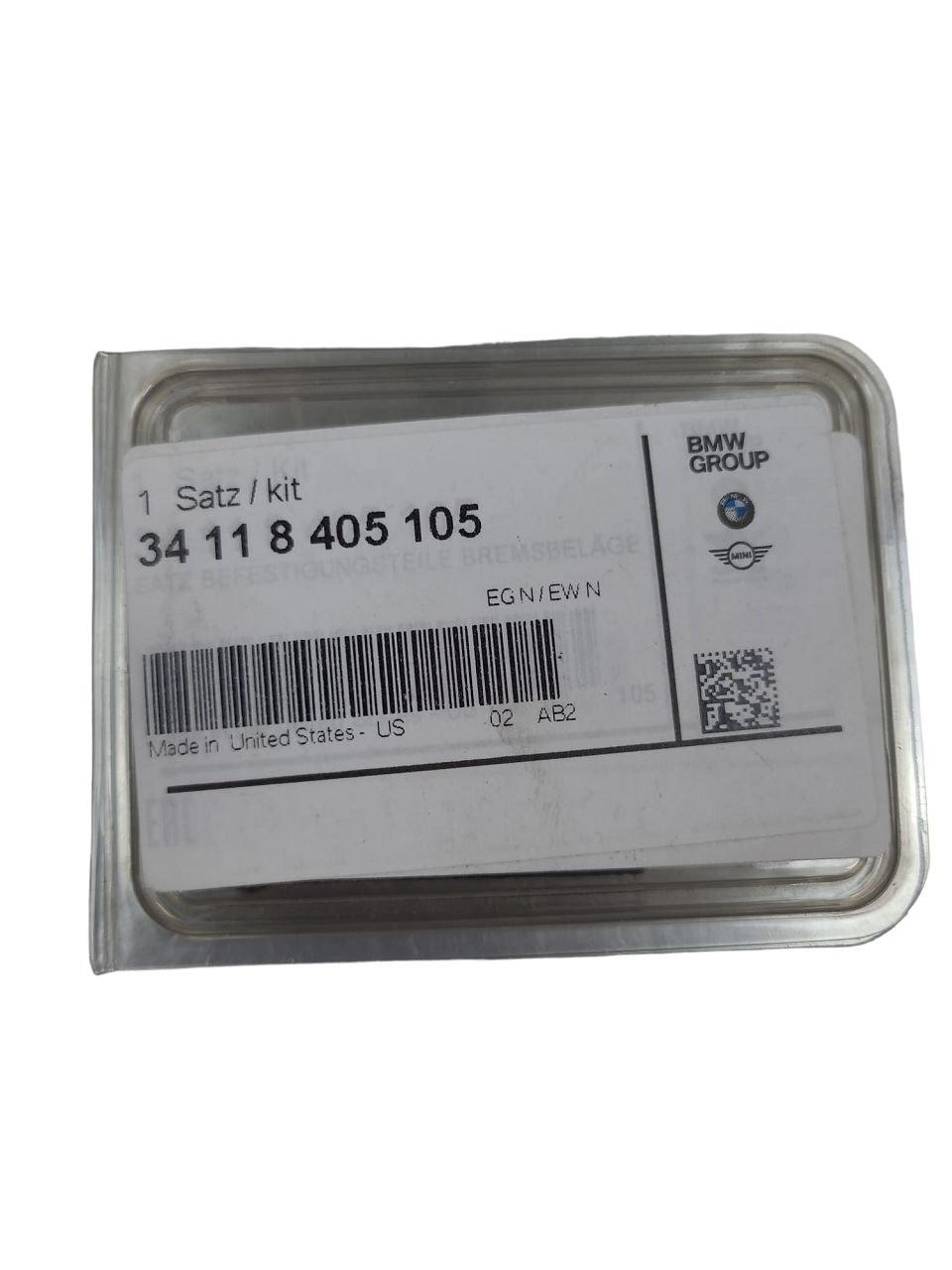 Kit di montaggio pastiglie freno 34118405105 per BMW R1200GS LC + Adventure LC R1250GS Kit di montaggio pastiglie freno 34118405105 per BMW R1200GS LC + Adventure LC R1250GS