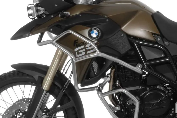 Touratech Crash Bar Extension Stainless Steel for BMW F700GS F800GS from 2013