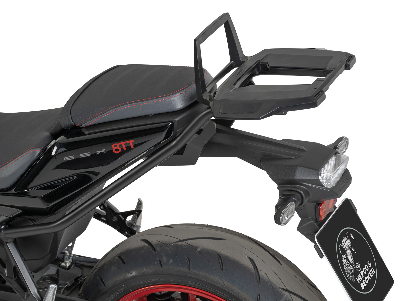 Alurack Topcaseträger schwarz für Suzuki GSX-8TT (2025-)
