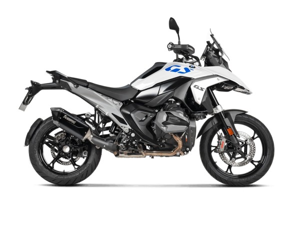 Akrapovic Slip-On Line (Titanio) Escape deportivo - Versión negra para BMW R1300GS