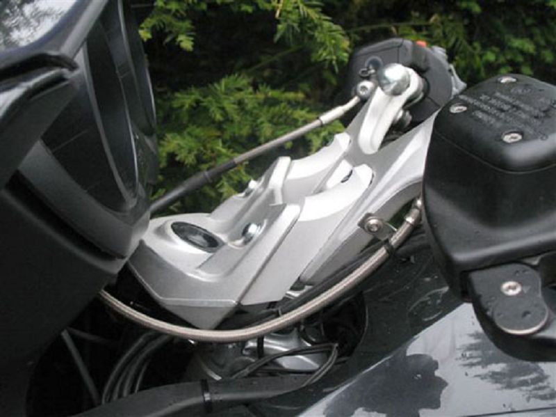 k-1312039933-4822 Élévation de guidon et adaptateur de guidon avec décalage 30mm plus haut ABE pour BMW K1200GT à partir de 2006