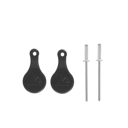 Touratech ZEGA Pro2 serrure - capuchons anti-poussière (ensemble pour deux valises)