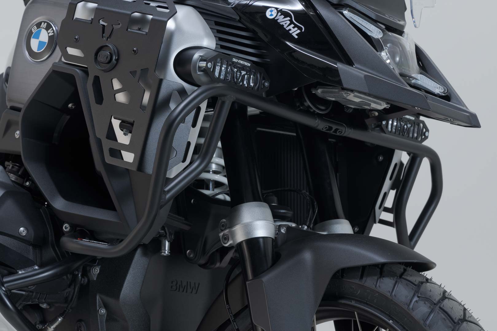 Oberer Sturzbügel Schwarz. BMW R 1300 GS Adv (24-). Für OEM SBL.