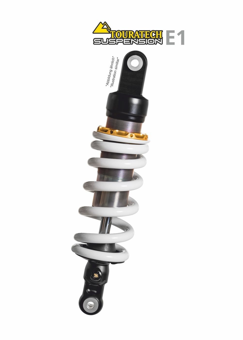 Touratech Suspension E1 Federbein für BMW F 650 GS (2 Zylinder Modell) 2008 - 2012