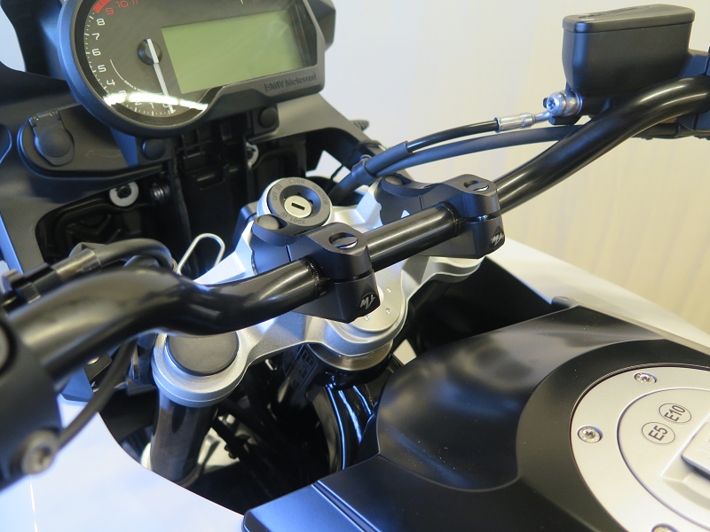 k-BMW-F750GS-Lenkeradapter-90002-schwarzHmFtaR0lKyZip Adaptateur de guidon Superbike 5 cm plus près 2,5 cm plus haut pour BMW F750GS