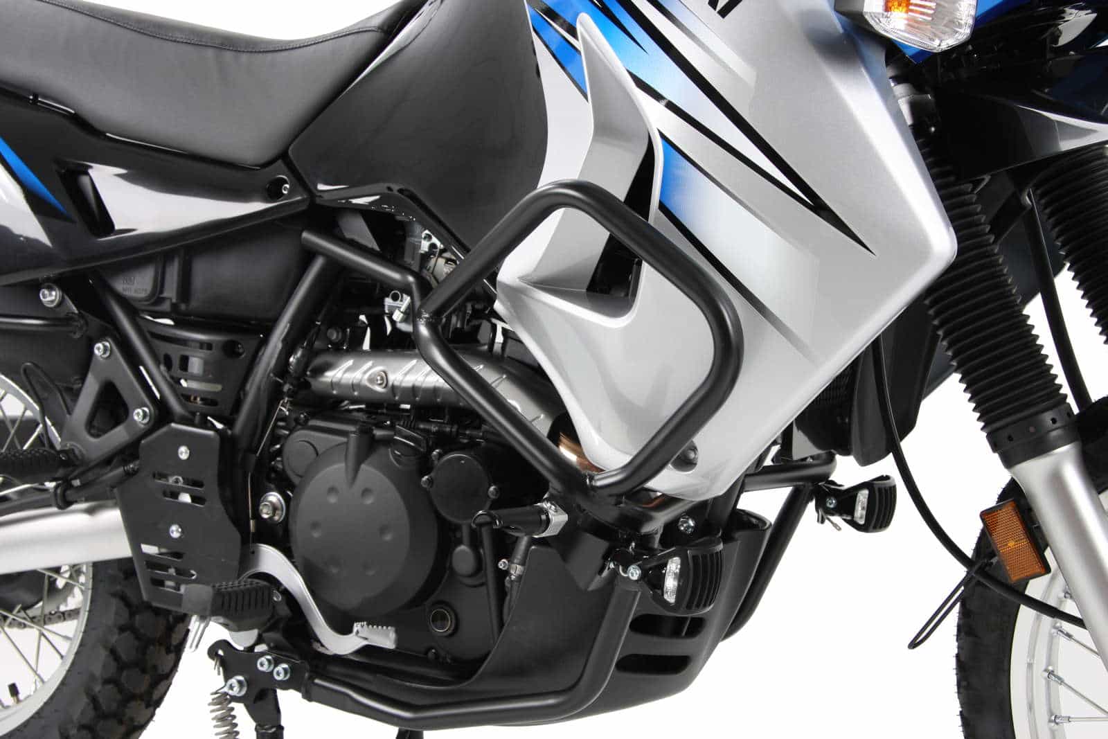Motorschutzbügel schwarz für Kawasaki KLR 650 Export-Modell (2008-2018)