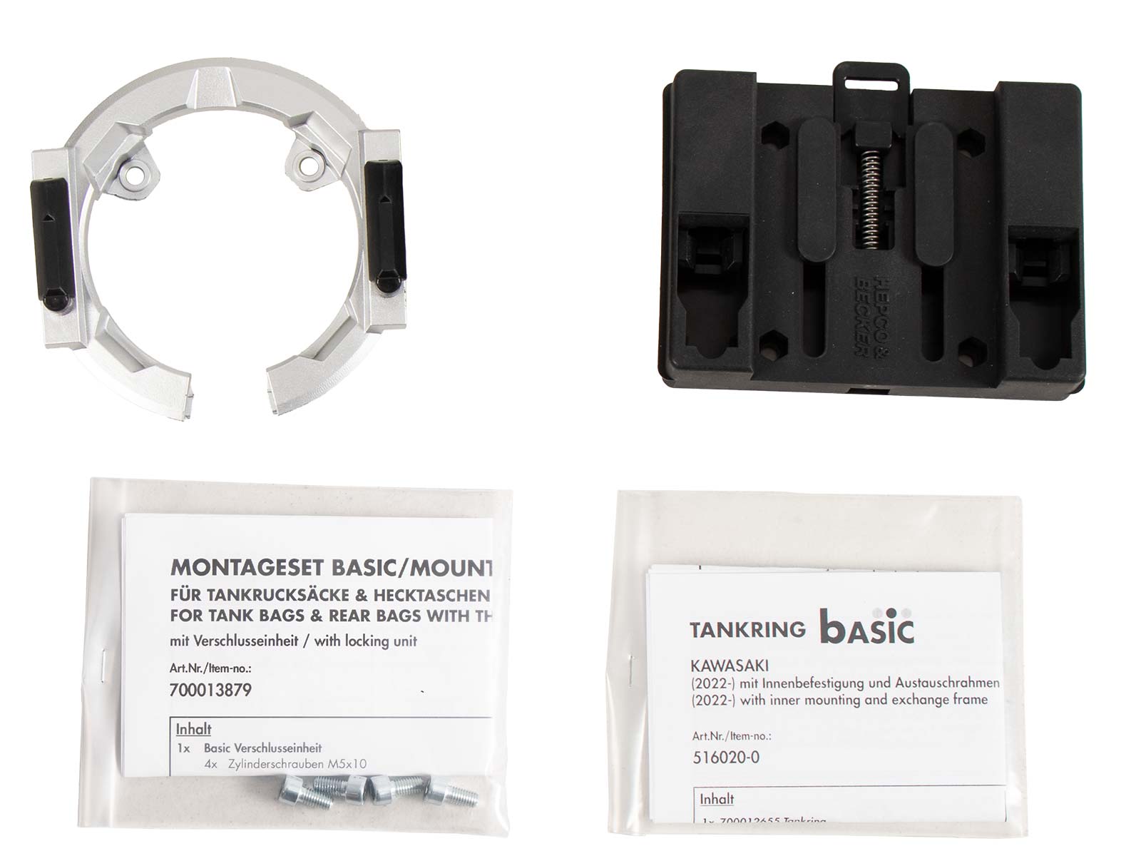 Tankring BASIC inkl. Tankrucksackverschlusseinheit für Kawasaki Ninja 1000 SX (2022-2024)