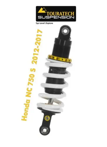 Ammortizzatore di sospensione Touratech per Honda NC750S 2012-2017 Tipo Livello 1
