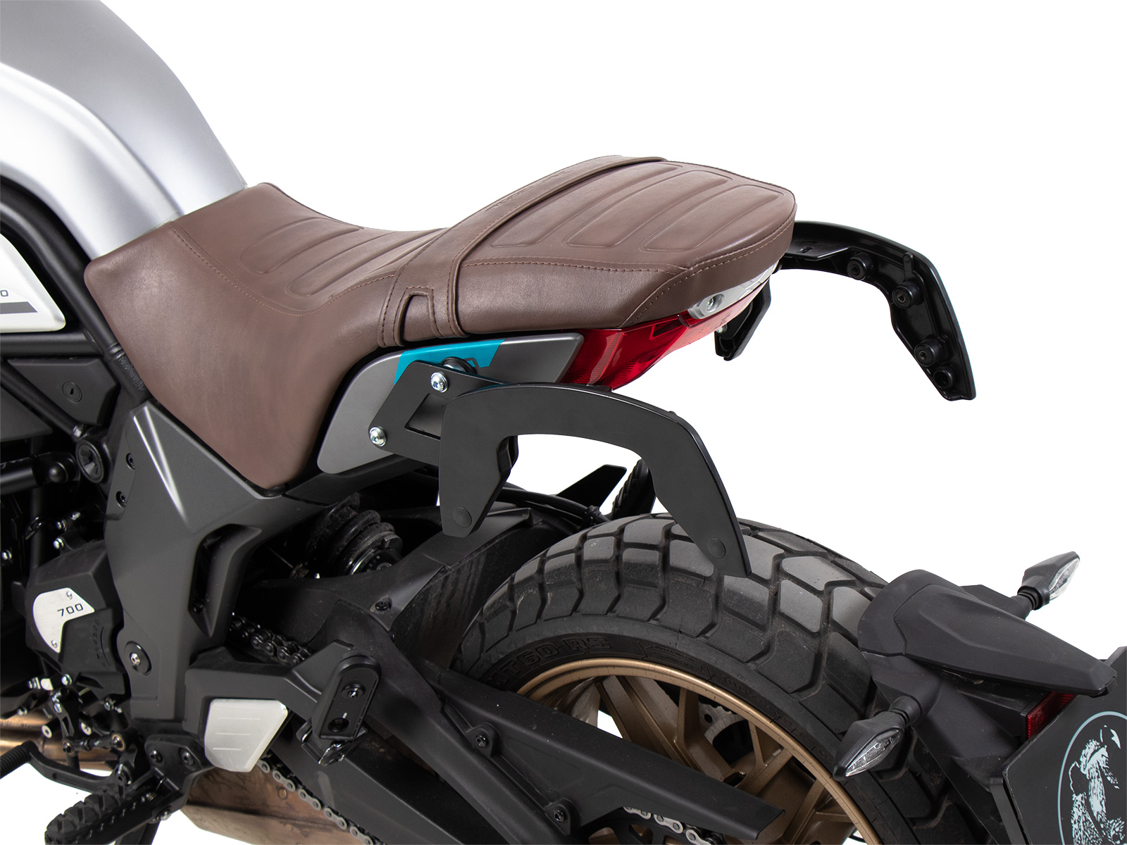 C-Bow Seitenträger schwarz für CF MOTO 700 CL-X (2022-2024)