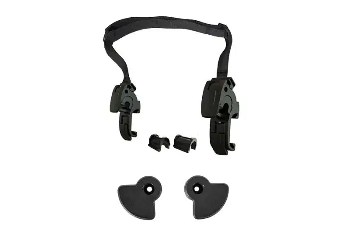 16mm mounting set with inserts 8, 10, 12mm for ENDURANCE side bag Click by Touratech Waterproof