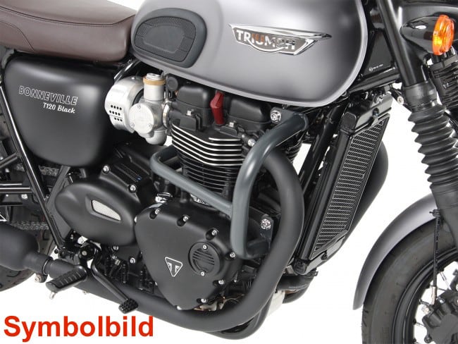 Motorschutzbügel chrom für Triumph Bonneville T 100/Black (2017-2025)