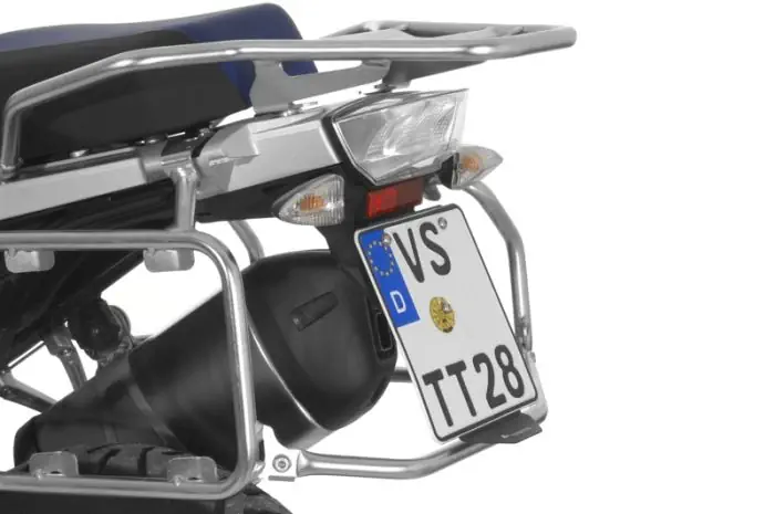 Protector de salpicaduras Touratech bajo matrícula BMW R1250GS Adventure R1200GS Adventure LC