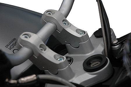 1310976227-23664 Superbike Handlebar Adapter Handlebar Rise 50mm with ABE for BMW R1150GS
