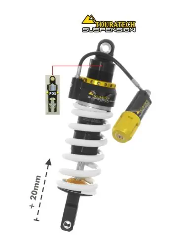 Touratech Suspension Shock Absorber for Honda CRF1100L Africa Twin from 2020 Type Level2/PDS HIGH +20mm