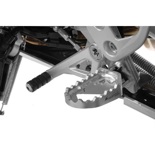 Repose-pieds Touratech Fernreisefußrasten "Works" pour BMW R1250GS + Adventure R1200GS LC + Adventure LC