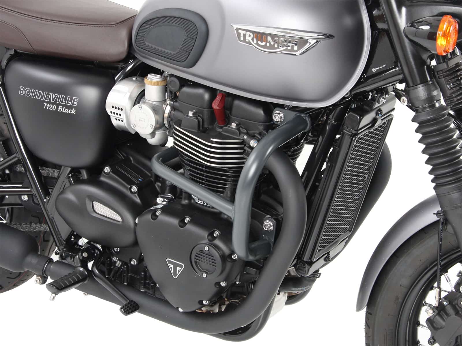 Motorschutzbügel schwarz für Triumph Bonneville T 100/Black (2017-2025)