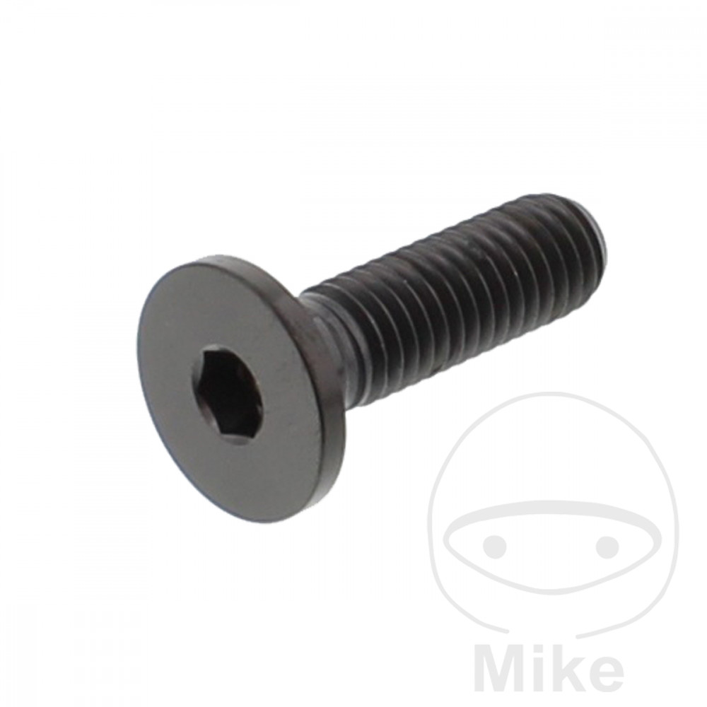 Vite del disco freno JMP M8X1.25 mm 26 mm Nero Titanio per BMW R 1250 R RS RT GS + Adventure