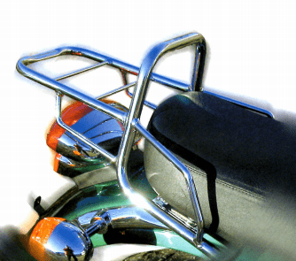 Rohrgepäckbrücke Topcaseträger chrom für Triumph Legend TT (1999-2001)/Thunderbird (1999-2003)