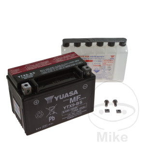 Batterie Moto YTX9-BS YuasaAlternative : 0172 3653 3935 9163
