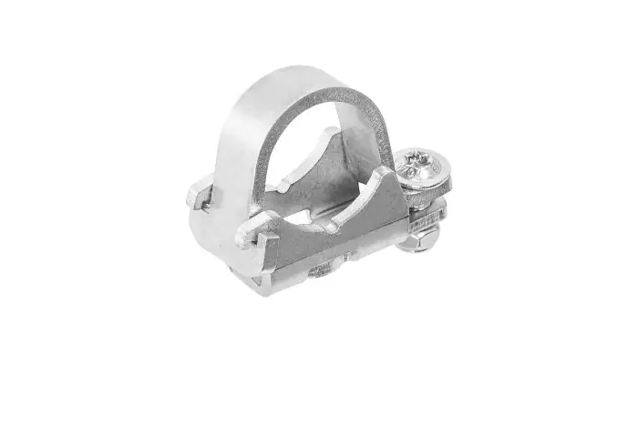 Touratech accessory holder for 25 mm tubes, e.g. additional headlights Touratech accessory holder for 25 mm tubes, e.g. additional headlights
