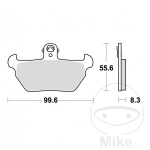 BMW K1100LT Front Brake Pad Standard TRW K1 R1150GS