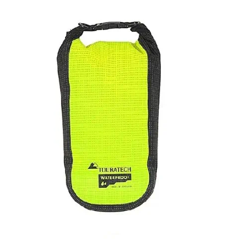 Borsa Aggiuntiva Alta Visibilità Taglia S 2 Litri Giallo/Nero di Touratech Impermeabile